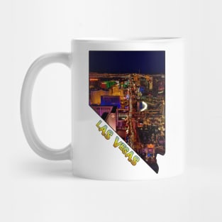 Nevada State Outline (Las Vegas) Mug